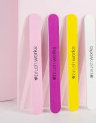 Brushworks Nail Files Coloured комплект пили за нокти за нокти
