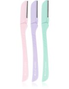 Brushworks Precision Eyebrow Razor Pastel бръснач за вежди