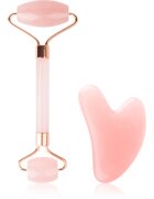 Brushworks Resin Rose Roller & Gua Sha комплект за грижа за лице