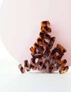 Brushworks Tortoiseshell Claw Clips щипка за коса 3 бр.