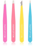 Brushworks Tweezer Set Neon комплект пинсети