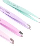 Brushworks Tweezer Set Pastel комплект пинсети