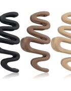 Brushworks Wave Claw Clips щипка за коса 3 бр.