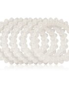 Brushworks Wonder Bobble ластици за коса Clear 5 бр.