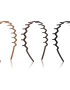 Brushworks Zig Zag Headbands лента за глава 3 бр.