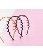 Brushworks Zig Zag Headbands лента за глава 3 бр.