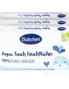 Bübchen Aqua Touch мокри кърпички за деца 3x48 бр.