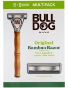 Bulldog Original Bamboo Razor самобръсначка + резервни остриета 9 бр