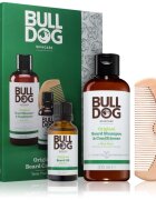 Bulldog Original Beard Care Kit подаръчен комплект за мъже Peach Wood 104 cm