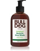 Bulldog Original Beard & Face Wash почистващ гел за мъже 2в1 300 мл.