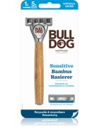 Bulldog Sensitive Bamboo самобръсначка + резервни остриета 1 бр.