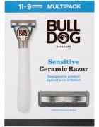 Bulldog Sensitive Ceramic Razor самобръсначка + резервни остриета 9 бр