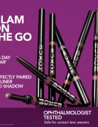 Buxom FLIP SIDE DUAL-ENDED EYELINER & SHADOW кремообразни сенки за очи и очна линия с молив цвят Burgundy Bestie 0.78 гр.