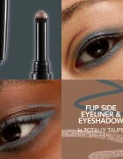 Buxom FLIP SIDE DUAL-ENDED EYELINER & SHADOW кремообразни сенки за очи и очна линия с молив цвят Totally Taupe 0.78 гр.