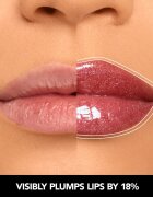 Buxom PLUMP SHOT™ COLLAGEN PEPTIDES ADVANCED PLUMPING MULTICHROME LIP SERUM блясък за устни с блестящи частици с увеличаващ ефект цвят Dreamy Dolly 4