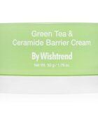 By Wishtrend Green Tea & Ceramide Barrier Cream дълбоко хидратиращ крем в дълбочина за укрепване на кожната бариера 50 гр.