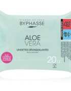 BYPHASSE Aloe Vera кърпички за почистване на грим 20 бр.