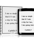Candly & Co. I am so single ароматна свещ 250 гр.