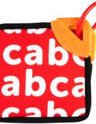 Canpol Babies BabiesBoo Sensory Cards with Teether въртяща се книжка с гризалка 1 бр.