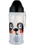 Canpol Babies BabiesBoo Sport Cup спортна бутилка със сламка с тежест Panda 1 бр.