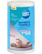 Canpol Babies Bamboo Towels еднократни кърпи 0m+ 20x20 cm 120 бр.