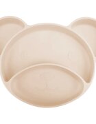 Canpol Babies Bear разделена чиния с вендуза Beige 1 бр.