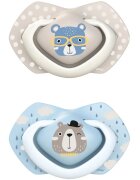 Canpol Babies Bonjour Paris A 0-6 m биберон Blue 2 бр.