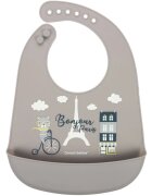 Canpol Babies Bonjour Paris Bibs лигавник Beige 1 бр.