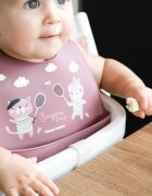 Canpol Babies Bonjour Paris Bibs лигавник Pink 1 бр.