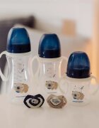 Canpol Babies EasyStart Sleepy Koala 300 ml бебешко шише 12 m+ Blue 1 бр.