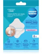 Canpol Babies Hydrogel Breast Pads лечебни подложки за гърди с хидрогел с ланолин 8 бр.