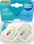 Canpol Babies MUM&DAD биберон 0-6 m 2 бр.