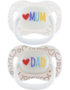 Canpol Babies MUM&DAD биберон 0-6 m 2 бр.