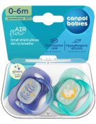 Canpol Babies NIGHTGLOW Boy биберон 0-6 m 2 бр.
