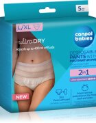 Canpol Babies Pants With Postpartum Pad следродилни бикини и боксерки еднократни 2в1 L/XL 5 бр.