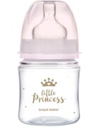 Canpol Babies Royal Baby бебешко шише 0m+ Pink 1 бр.