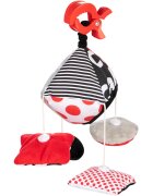 Canpol Babies Sensory контрастна играчка за окачане с клипс 0m+ 1 бр.