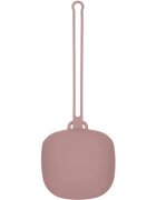 Canpol Babies Silicone Soother Case кутийка за биберон Pink 1 бр.