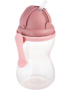 Canpol Babies Sport Cup спортна бутилка със сламка Pink 12m+ 1 бр.