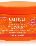 CANTU Shea Butter Deep Treatment Mask дълбоко регенерираща маска за чуплива и къдрава коса 340 гр.