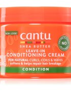 CANTU Shea Butter Leave-In Conditioning Cream балсам без отмиване за чуплива и къдрава коса 340 гр.