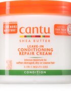 CANTU Shea Butter Leave-In Conditioning Cream балсам без отмиване за увредена коса 453 гр.