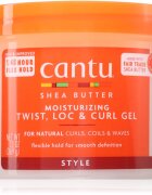 CANTU Shea Butter Moisturizing Twist Loc & Curl Gel стилизиращ крем за фиксиране и оформяне 370 гр.