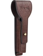 Captain Fawcett Accessories CF.90 кожена калъфка за машинка за бръснене произведено ръчно