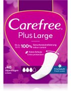 Carefree Plus Large Fresh Scent дамски превръзки 48 бр.