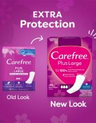 Carefree Plus Large Fresh Scent дамски превръзки 48 бр.