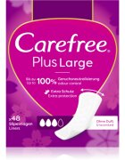 Carefree Plus Large Light Scent дамски превръзки 48 бр.