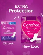 Carefree Plus Large Light Scent дамски превръзки 48 бр.