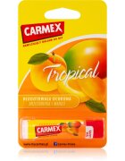 Carmex Tropical Peach & Mango хидратиращ балсам за устни в тубичка (Peach and Mango) 4.25 гр.