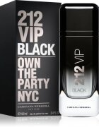 Carolina Herrera 212 VIP Black парфюмна вода за мъже 100 мл.